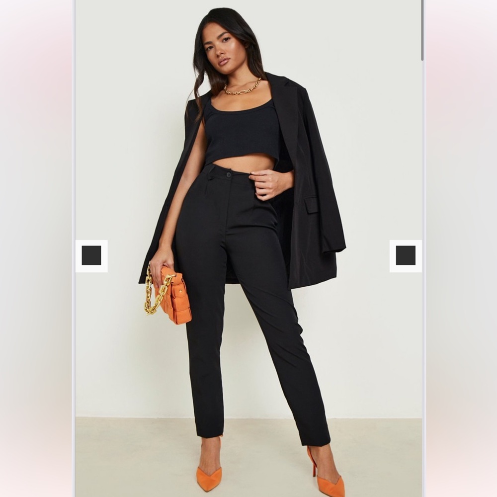 high waisted trousers